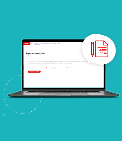 <h3>Resumen mensual</h3>
